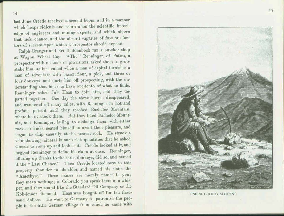 At a New Mining Camp: Creede of Colorado, 1892. vist0018f